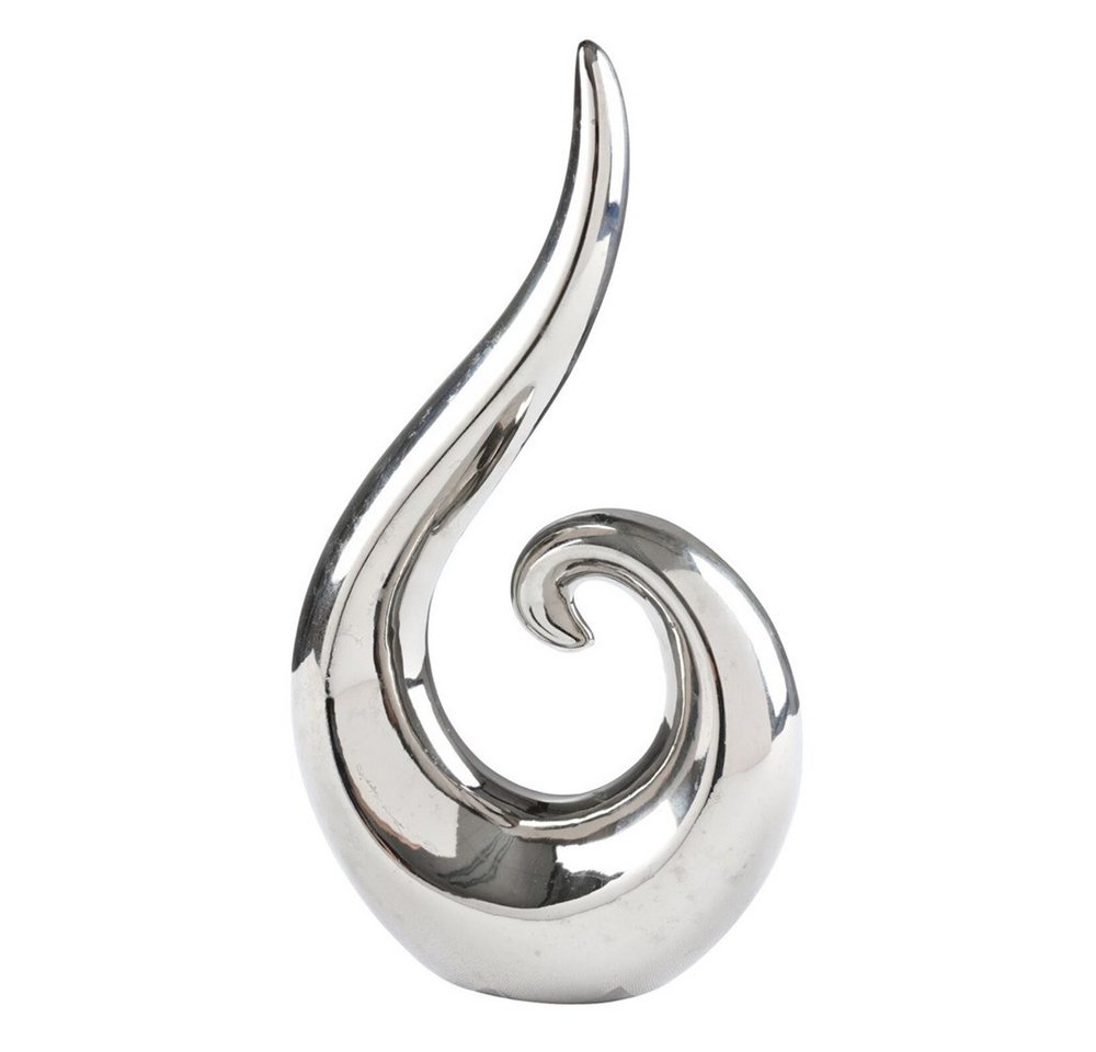 EBUY Dekoobjekt Silberne Skulptur für den Schreibtisch, 24 cm (1 St) von EBUY