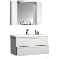 3-tlg. Waschplatz Waschtisch Silora XL 3-tlg. Waschplatz Waschtisch Silora XL von EBUY24