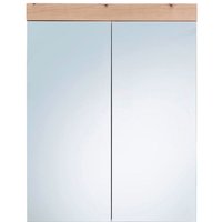 AmandaMando Bad Spiegelschrank 2 Türen hell Eiche Dekor, Spiegelglas. AmandaMando Bad Spiegelschrank 2 Türen hell Eiche Dekor, Spiegelglas. von EBUY24