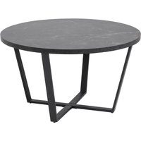 Amst Couchtisch Marmor print schwarz. von EBUY24