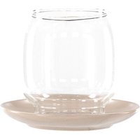 Archy Teelichthalter beige. von EBUY24