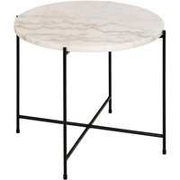 Avila Ecktisch Ø52cm Marmor weiß. Avila Ecktisch Ø52cm Marmor weiß. von EBUY24