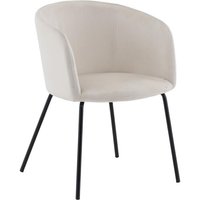 Berit Esszimmerstuhl Velour beige. von EBUY24