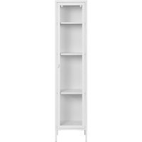 Brisbane Vitrinenschrank 1 Glas Tür weiß. Brisbane Vitrinenschrank 1 Glas Tür weiß. von EBUY24