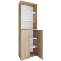Büroschrank Aktenschrank Regal Lona 6f von EBUY24