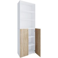Büroschrank Aktenschrank Regal Lona 6f von EBUY24