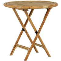 Cane Cafétisch Ø90cm Natur. von EBUY24