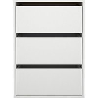Catania Schubladeneinsatz 3 Schubladen 51 cm bis 140 cm Kleiderschrank weiß von EBUY24