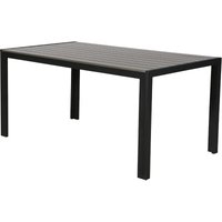 Cirl Gartentisch, 150 cm schwarz/grau. von EBUY24