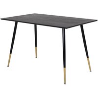 Dipp Esstisch 85x120cm schwarz. von EBUY24