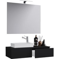 Ebuy24 - 3tlg Waschplatz Waschtisch Gudas Spiegel Ebuy24 - 3tlg Waschplatz Waschtisch Gudas Spiegel von EBUY24