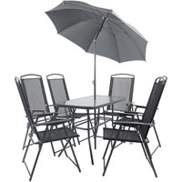 Ebuy24 - 7-tlg Sitzgruppe Gartenmöbel Set 110 von EBUY24