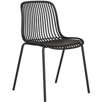 Ebuy24 - Branson Gartenstuhl Stapelbar schwarz. von EBUY24