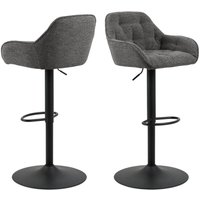 Ebuy24 - Brooke Barhocker Drehfunktion, Gaszylinder grau. Ebuy24 - Brooke Barhocker Drehfunktion, Gaszylinder grau. von EBUY24