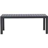 Copacabana Gartentisch 70x120cm schwarz. von EBUY24