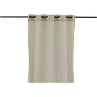 Ebuy24 - Kaya Vorhang 1 Stk. mit Ringen 290x140cm beige. von EBUY24