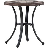 Leiria Cafetisch Ø60 braun. von EBUY24