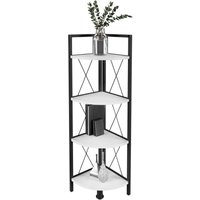 Ebuy24 - Metall Holz Eckregal Bücher Insasi 4fach von EBUY24