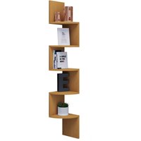 Ebuy24 - Holz Wandregal Deko Eckregal Mintis von EBUY24