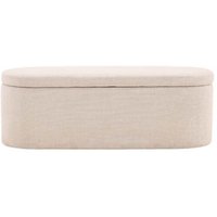 Ebuy24 - Potenza Pouf mit Aufbewahrung offwhite. von EBUY24