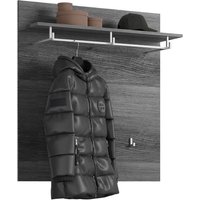 Scout Wandgarderobe 3 Kleiderhaken grau. von EBUY24