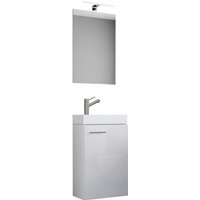 Ebuy24 - Slito Badmöbel-Sets mit Spiegel inkl. Licht Weiß. Ebuy24 - Slito Badmöbel-Sets mit Spiegel inkl. Licht Weiß. von EBUY24