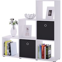 Ebuy24 - Stand Treppenregal Regal 6 Fächer Nitas von EBUY24