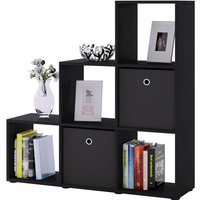 Ebuy24 - Stand Treppenregal Regal 6 Fächer Nitas von EBUY24