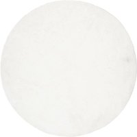 Ebuy24 - Undra Teppich Ø200 cm Polyester weiß. von EBUY24