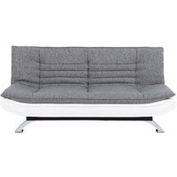 Fanny Schlafsofa in hellgrau und weissen Design. von EBUY24