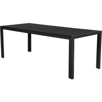 Fuccy Gartentisch, 205 cm schwarz/schwarz. von EBUY24
