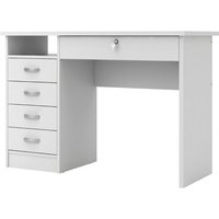 Fula Schreibtisch 5 Schubladen weiss. Fula Schreibtisch 5 Schubladen weiss. von EBUY24