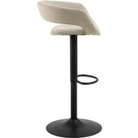 Grace Barhocker Stoff braun. von EBUY24