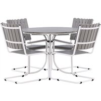 Holmsund Lounge-Set 5 Teile grau. Holmsund Lounge-Set 5 Teile grau. von EBUY24