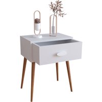 Holz Beistelltisch Nachttisch Singol L von EBUY24