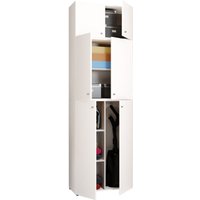 Holz Besenschrank Putzschrank Lona a von EBUY24