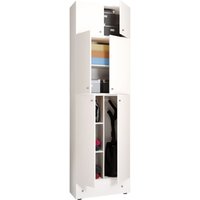 Holz Besenschrank Putzschrank Lona sa von EBUY24