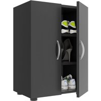 Holz Großer Schuhschrank Regal Ulas 3 von EBUY24