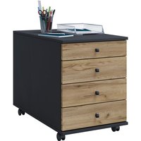 Holz Rollcontainer Schublade Lona 75 cm von EBUY24