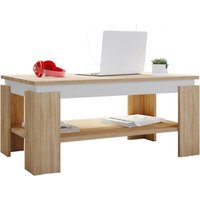 Holz Sofatisch Couchtisch Rolas von EBUY24