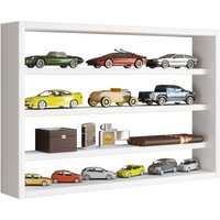 Holz Wandregal Wandvitrine Regal Osado m von EBUY24