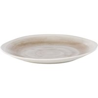 Jublie Teller Steingut beige. von EBUY24