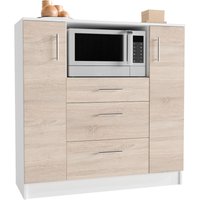 Küchenschrank Kommode Mikrowelle Esilo von EBUY24