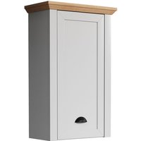 Landside Badschrank Wandaufhang, 1 Tür, grau. von EBUY24