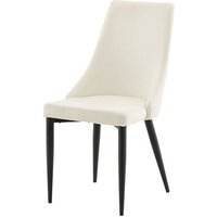 Leone Esszimmerstuhl Samt beige. von EBUY24
