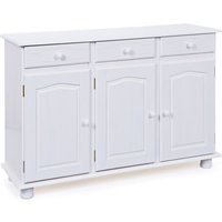 Livra Sideboard 3 Schubladen, 3 Türen, weiss. Livra Sideboard 3 Schubladen, 3 Türen, weiss. von EBUY24