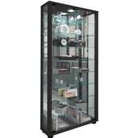 Glas Stand Vitrine Lumo Maxi Spiegel von EBUY24