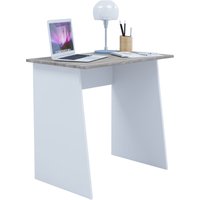 Ebuy24 - Masola Mini Schreibtisch weiß/Sonoma-Eiche dekor. von EBUY24