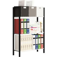 Metall Stand Regal Bücher Flakos 3fach von EBUY24