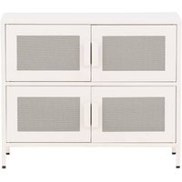 Ebuy24 - Nett Sideboard 4 Türen weiß. von EBUY24